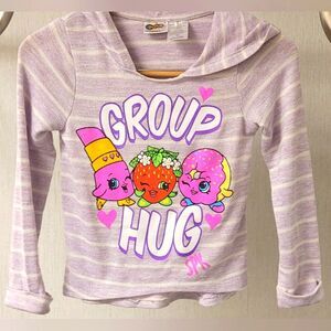 Shopkins Size 7/8 "Group Hug" Hoodie